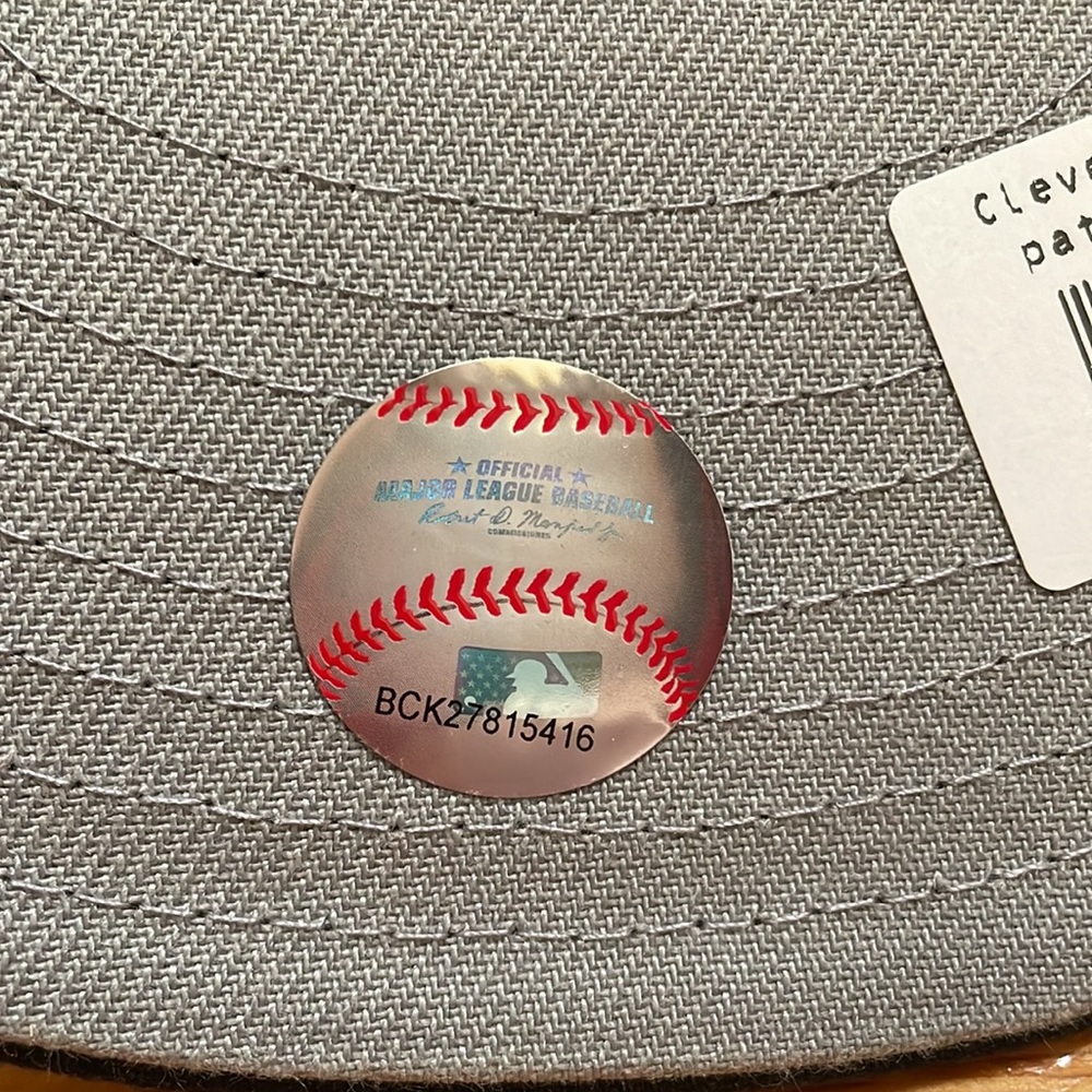 New Era Cleveland Guardians Indians 59FIFTY Cap 7 3/4 MLB Baseball Cap (New) - Picture 8 of 11